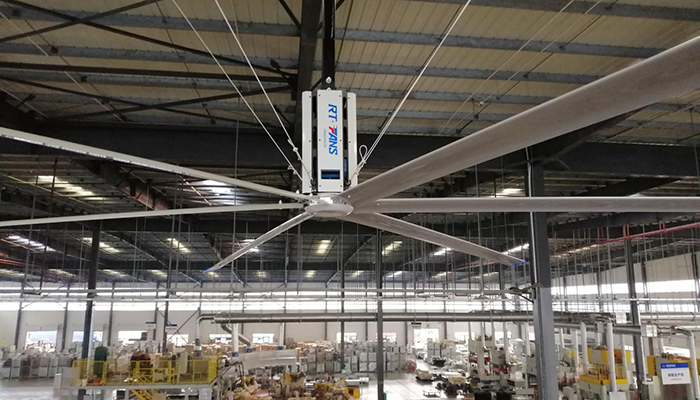 [纖科工業]瑞泰風扇機組合工業車間通風降溫解決方案
